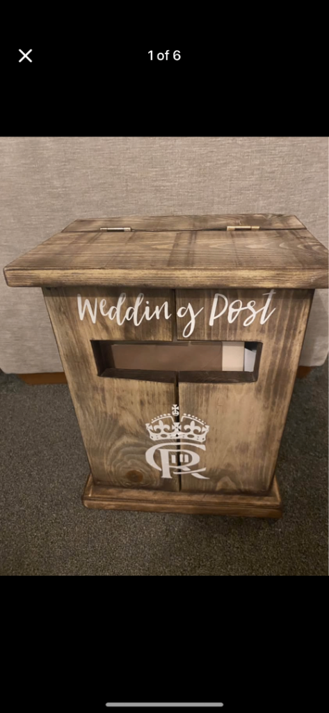 Wedding post box for hire 