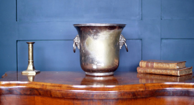 Vintage Mid Century Silver Plated Champagne Bucket 'The Veuve Clicquot'