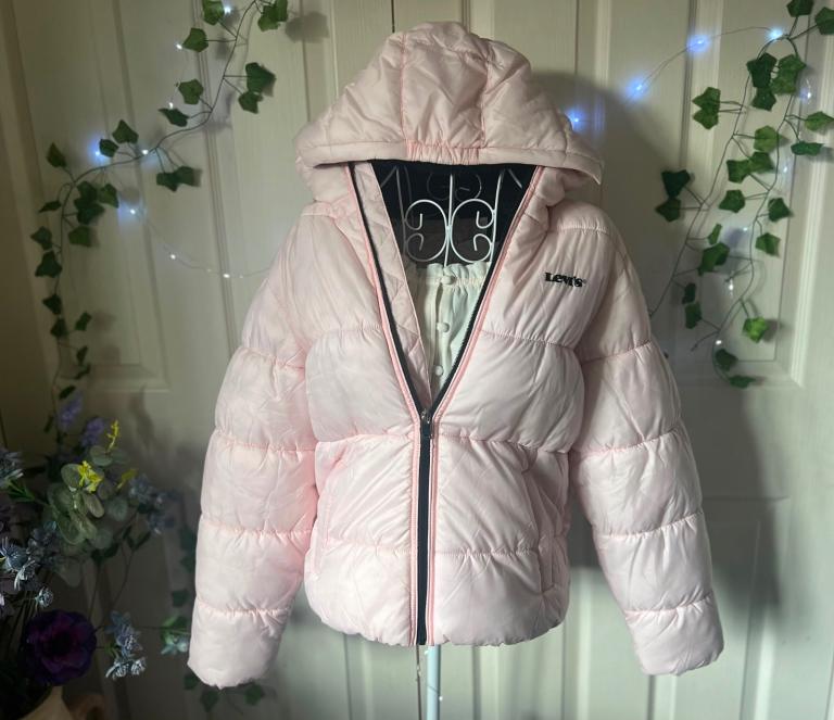 Levi’s Pink Puffer Girls Jacket