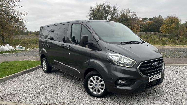 2022 Ford Transit Custom 2.0 EcoBlue 170ps Low Roof D/Cab Limited Van Auto Other Diesel Automatic