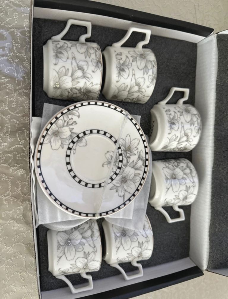 Turkish coffe cup set