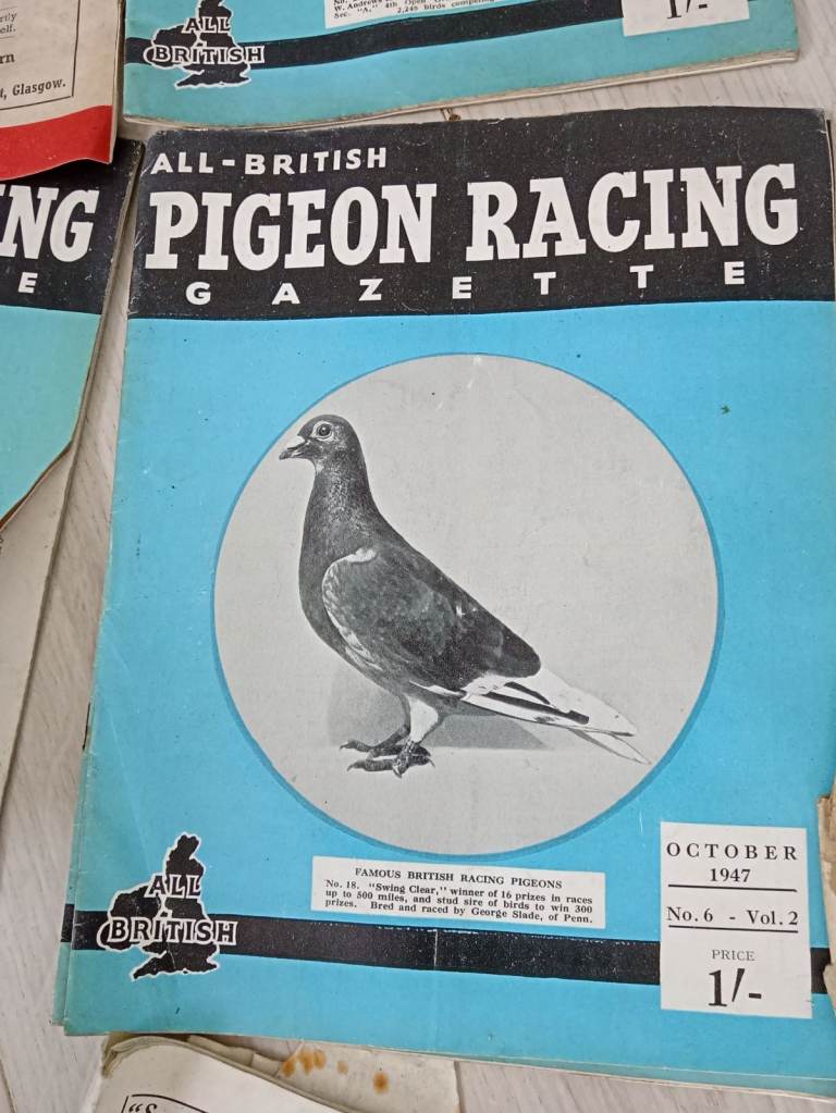 Racing pigeon news/pigeon world 1948 - 1951
