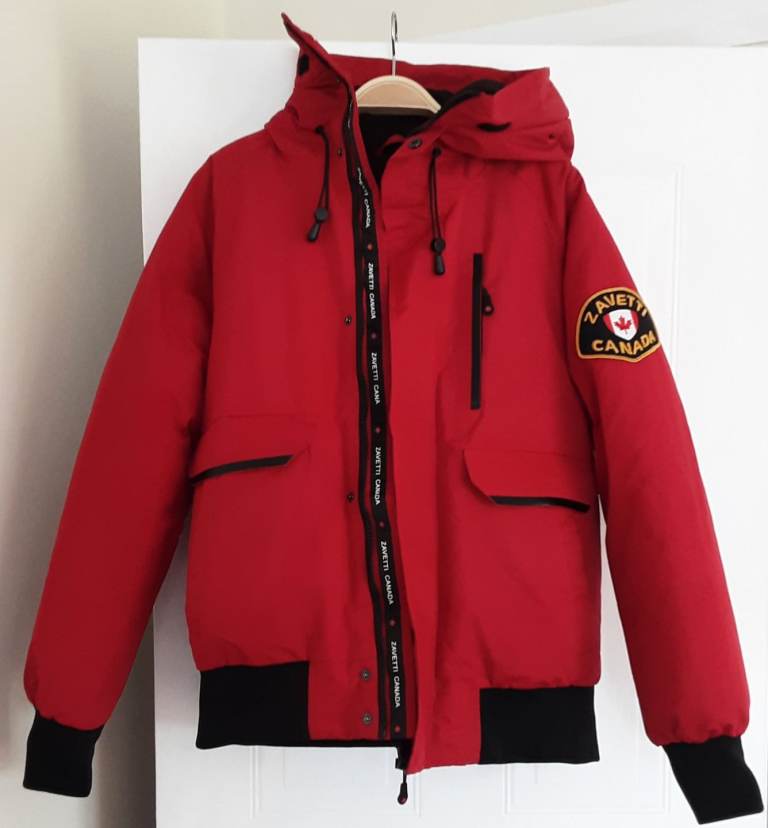 ZAVETTI CANADA JACKET - MEN'S- SIZE M - RED