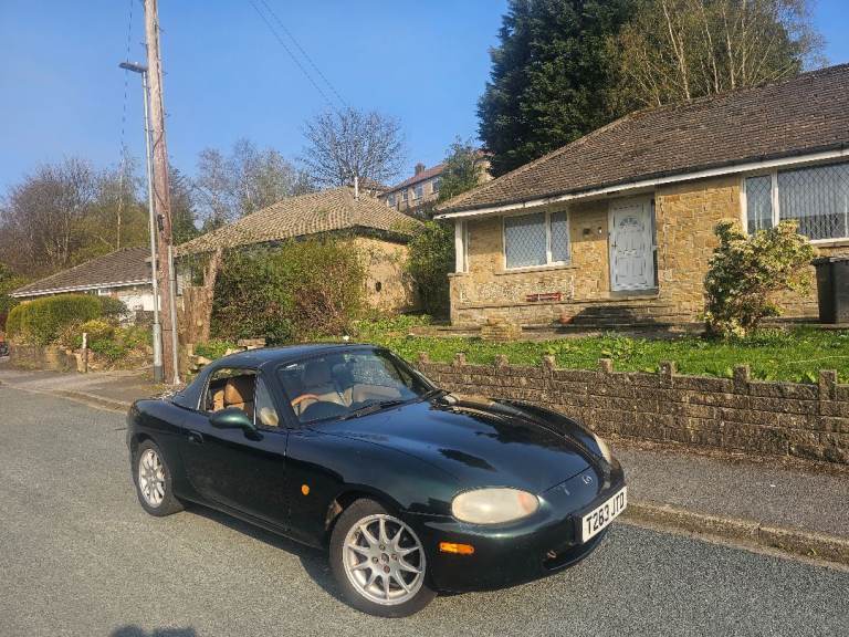 ★MAZDA MX-5 "SE" 1.8 MK2 RARE (1 OF 500) STUNNING MX5 INC HARDTOP ROOF! RARE GREEN!