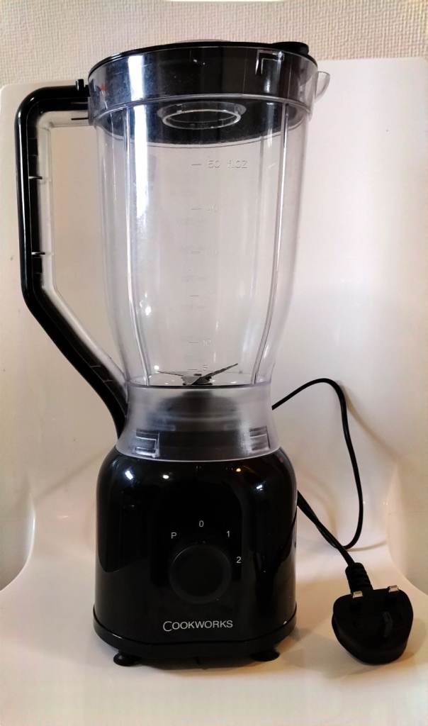 Cookworks Black Blender 400W (Model XJ-12409) - Like New