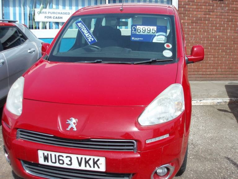 2013 63 PEUGEOT PARTNER TEPEE 1.6 HDI TEPEE S MPV 5DR DIESEL EGC (S/S) (125 G/KM