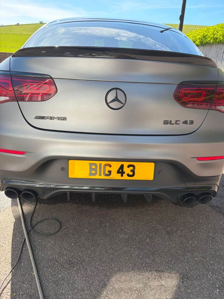 Personalised Number Plate | BIG 43