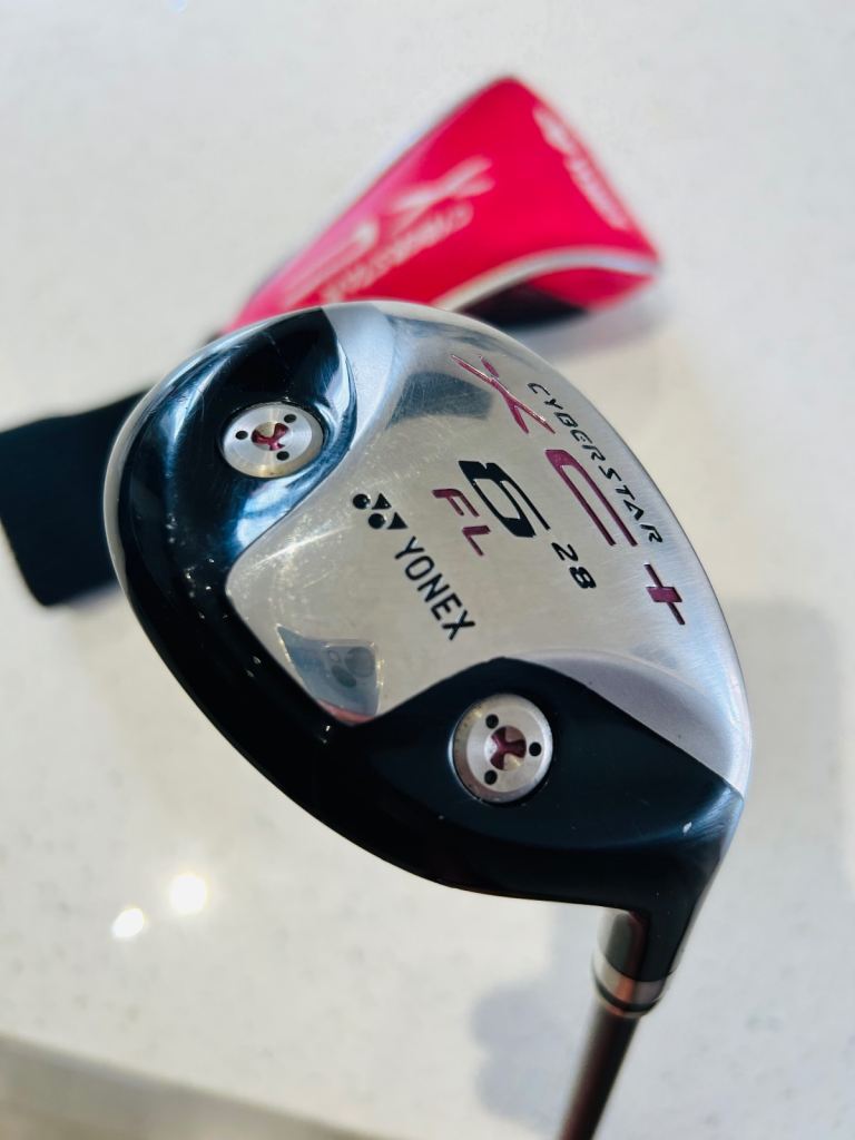 LADIES YONEX CYBERSTAR XC plus #6 HYBRID / RESCUE WOOD.