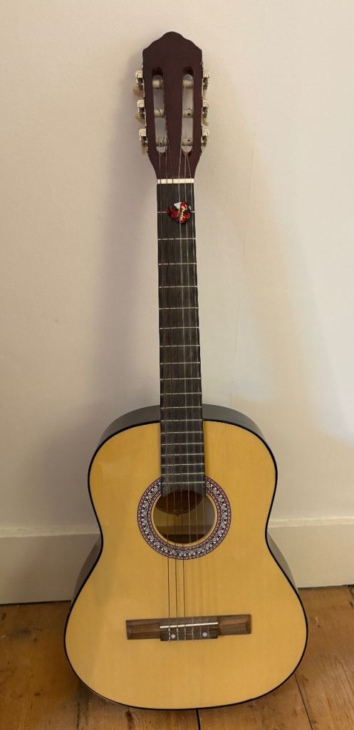 Jose Ferrer El Primo Classical Guitar with Case & Holder