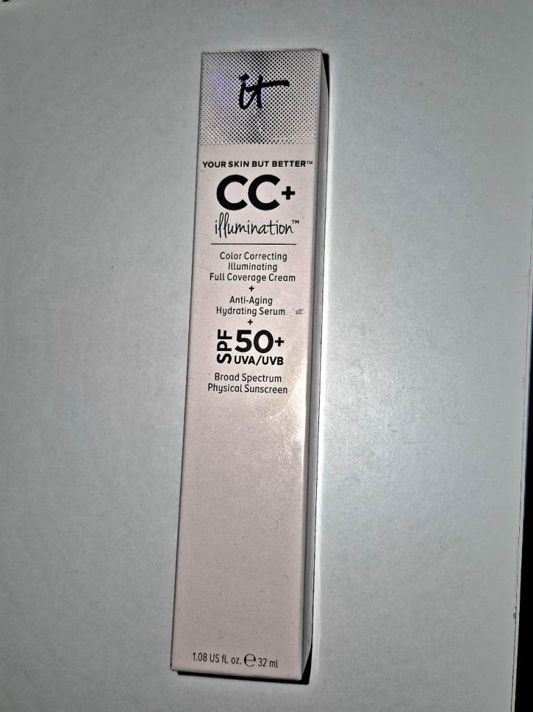 CC + illumination color correcting illuminating full coverage cream + Anti aging hydrating serum
