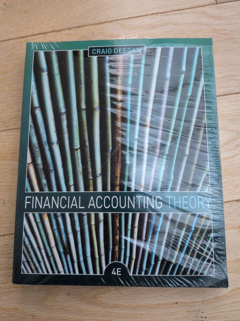 Financial Accounting Theory, C Deegan