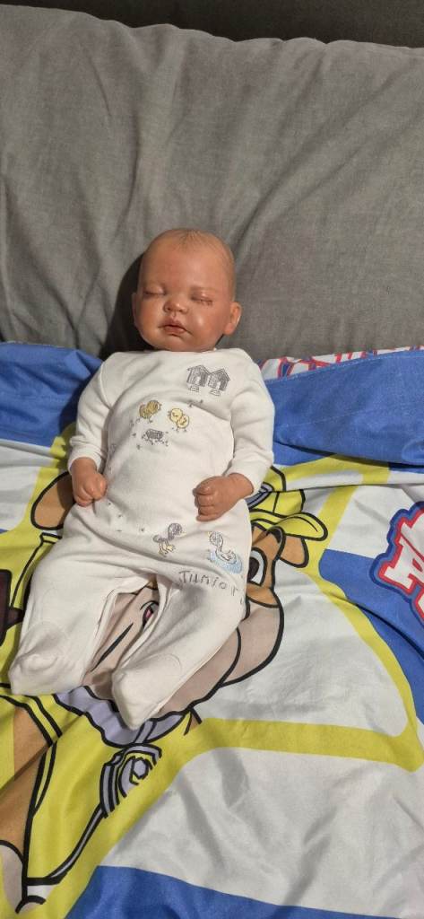 Realistic reborn doll