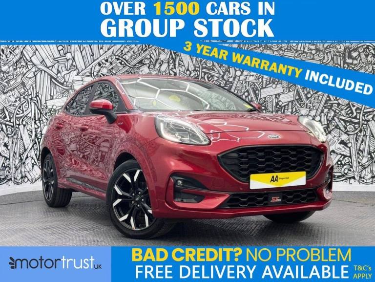 2022 Ford Puma 1.0T EcoBoost MHEV ST-Line X SUV 5dr Petrol Hybrid Manual Euro 6 (s/s) (155 HATCHB...