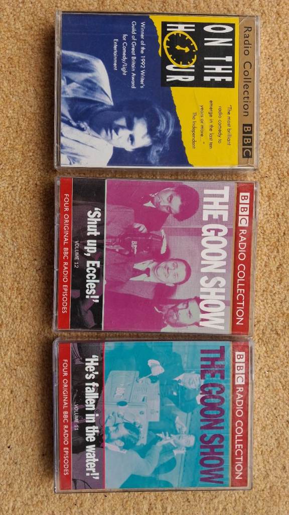 BBC Radio Collection Cassettes: On The Hour & The Goon Show Volumes
