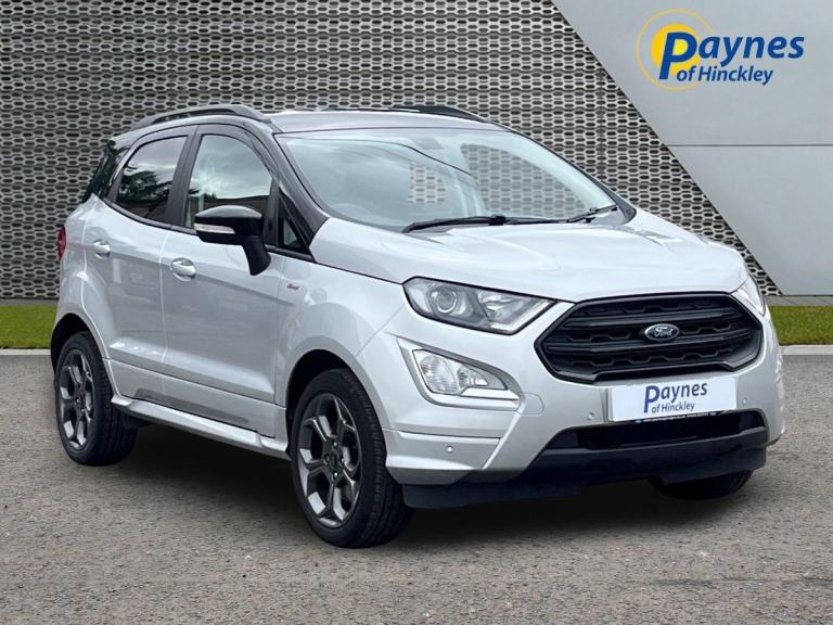 2019 Ford EcoSport ST-Line 5 Dr 1.0L 140PS 6 Speed Moondust Silver DEALER HIST