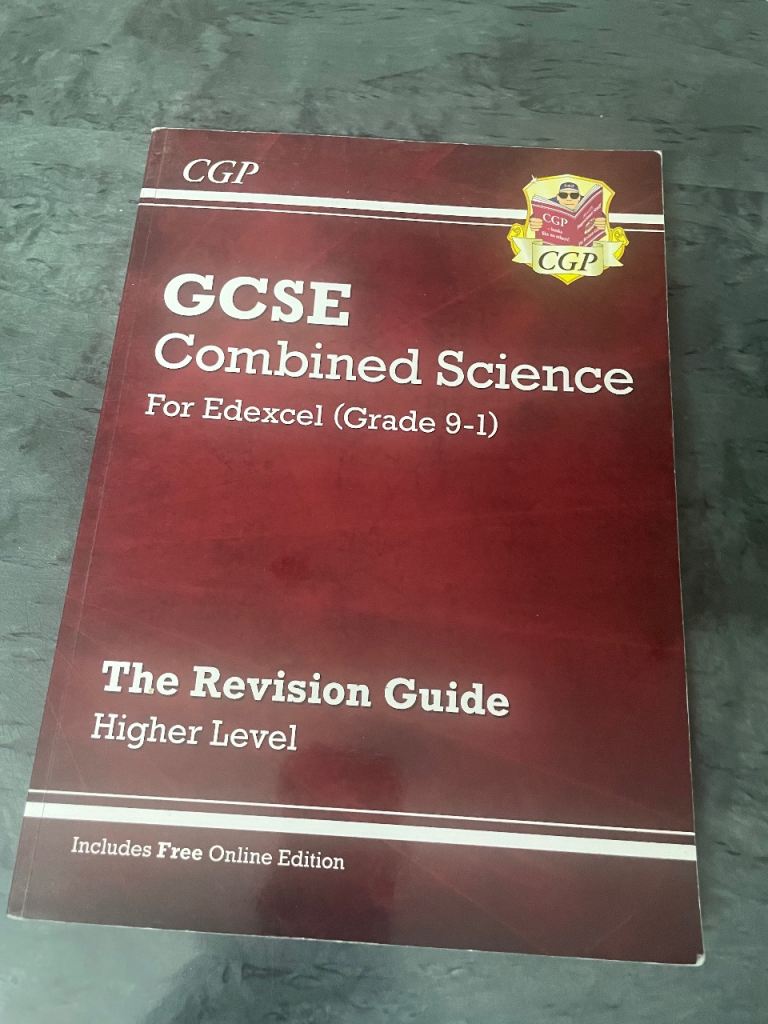 CGP GCSE Combined Science Revision Guide Edexcel Higher Level