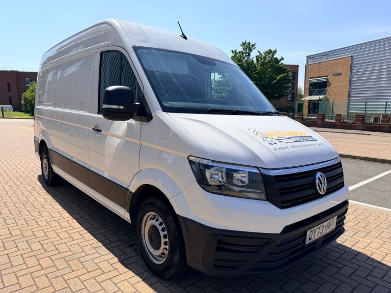 2023 73, VW CRAFTER 2.0 STARTLINE CR35 TDi, HIGH TOP RWD MWB MANUAL, 34K, MOT, SH, ULEZ FREE