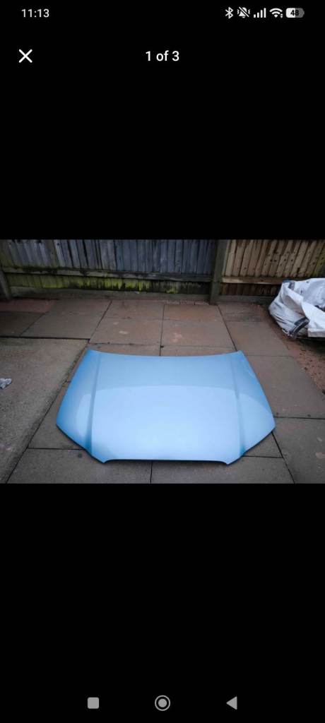 Audi A3, 8PA PFL Bonnet
