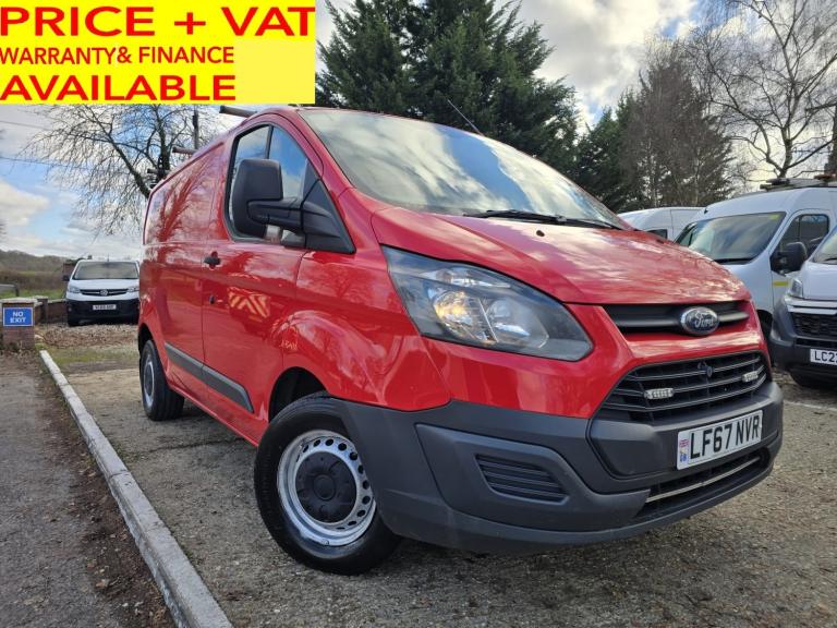 2017 Ford Transit Custom 2.0 TDCi 270 L1 SWB (ROOF RACK) PANEL VAN Diesel Manual