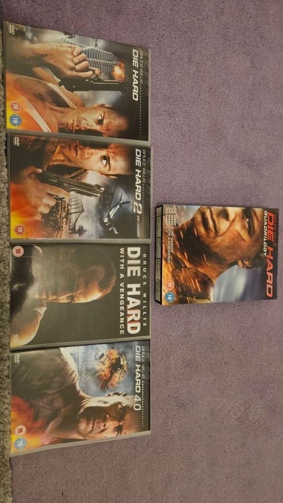 Die Hard Quadrilogy set