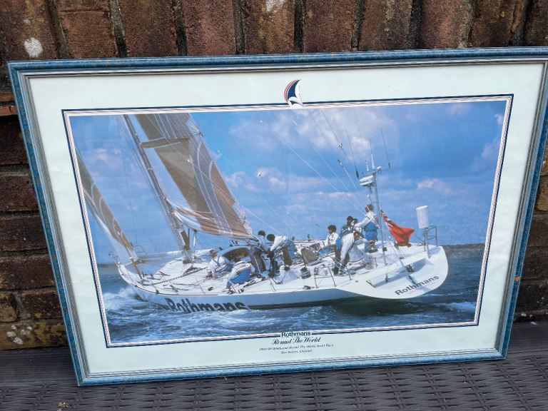Whitbread Round the World 89/90 race print 