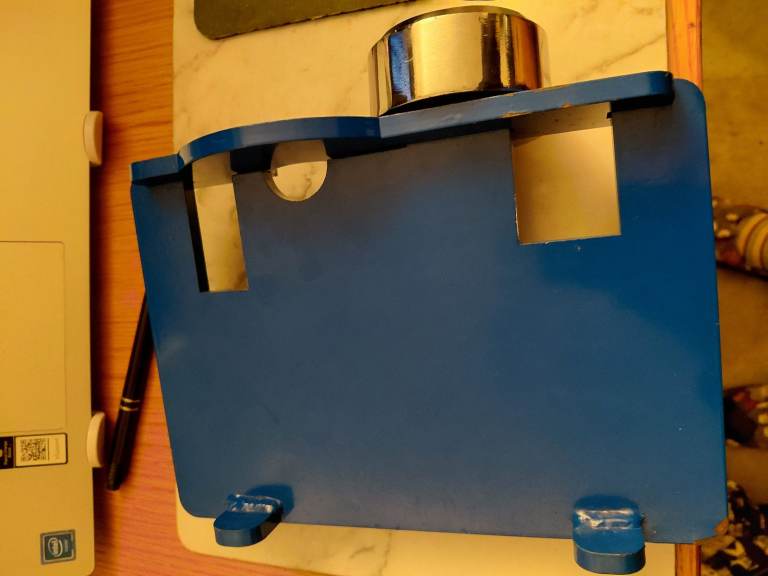 Heavy duty clutch/brake pedal lock for a Fiat Ducato 1995 to 2007