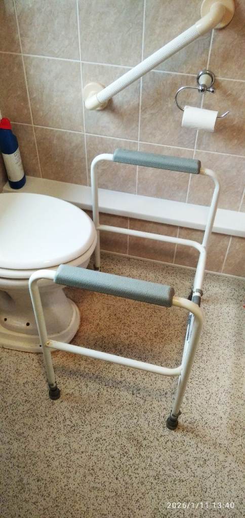 Toilet Frame Adjustable height and width