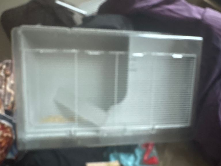 Cage for a hamster, gerbil or a mouse 