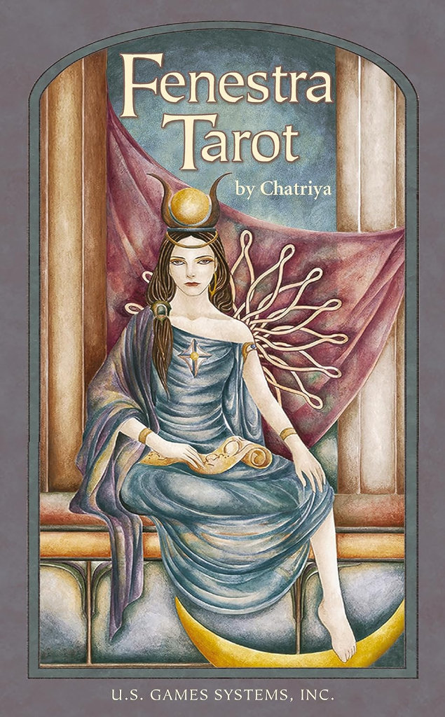 Fenestra Tarot - Full Deck Of 78 Cards By Chatriya - Art Deco Style Images