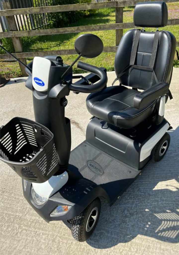 Large 8 mph plus invacare mobility scooter can deliver excellent 