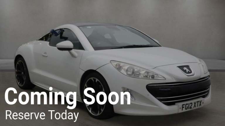 2012 Peugeot RCZ 1.6 THP GT 2dr COUPE PETROL Manual