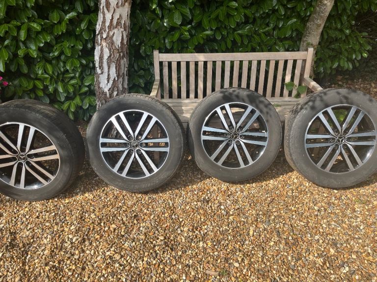 4x Mercedes x class pickup alloys and tyres