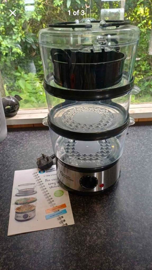 Weight watchers 3 tier electric steamer