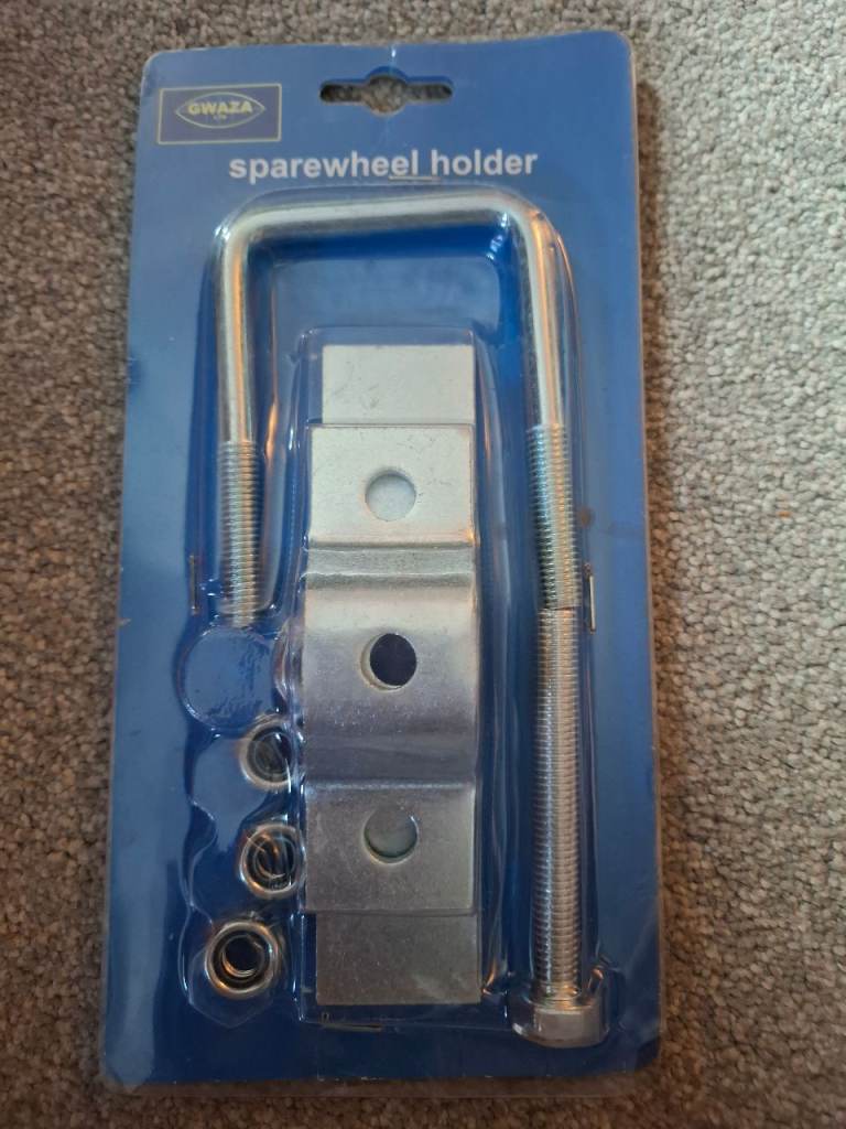 Spare wheel holder for trailer/motorhome