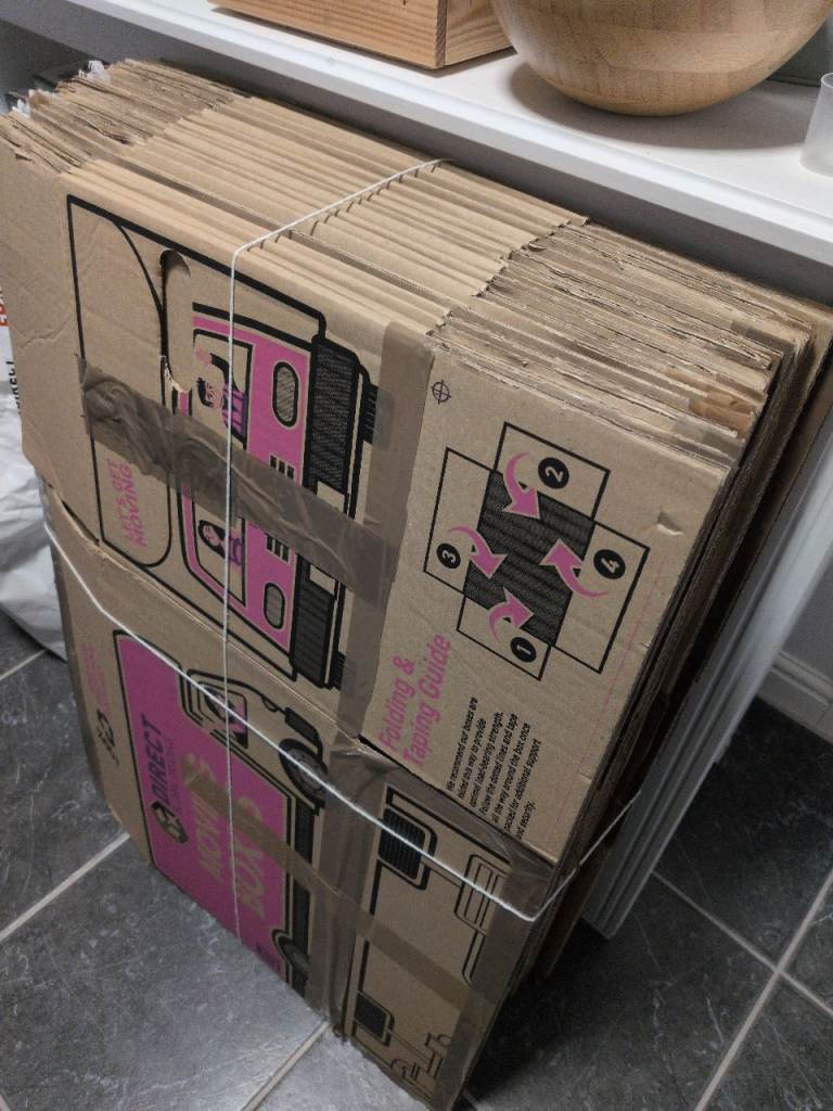 image for Cardboard moving boxes