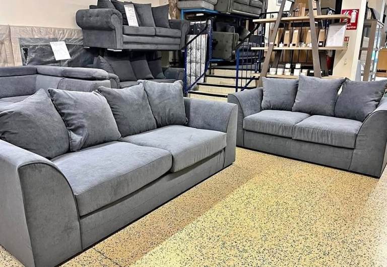 >>>Exclusive Dylan Sofa Deal >> Brand New 3+2 + Corner Set >> Amazing 35% Off >>