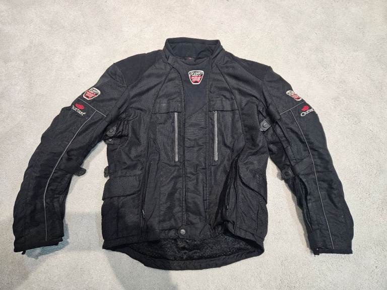 RST Men’s Textile Motorcycle/Motorbike 2-piece zipping suit (Jacket & Trousers)