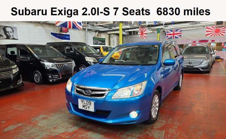 2022 Subaru Exiga 2.0I-S 7 Seats only 6830 MILES ULEZ FREE Petrol Automatic