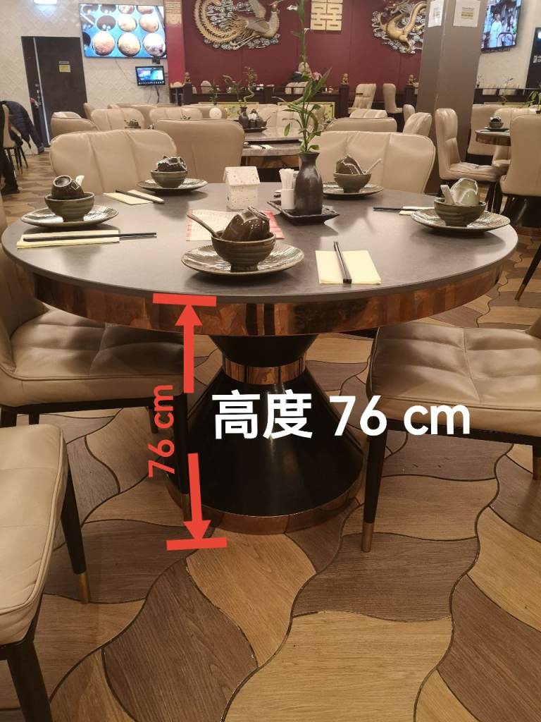 Restaurant dining tables