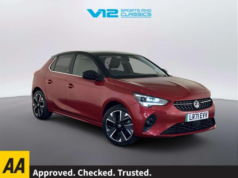 2021 Vauxhall Corsa 100kW Elite Nav Premium 50kWh 5dr Auto [7.4kWCh] HATCHBACK ELECTRIC Automatic