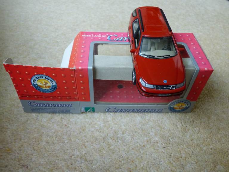 Diecast model of Saab 9-5 estate car -  Cararama by Hongwell, boxed