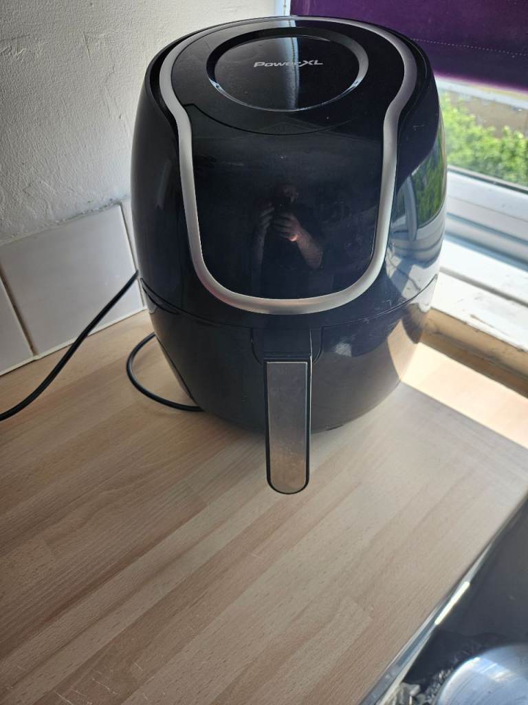 PowerXL Black Air Fryer – Hardly Used, Excellent Condition