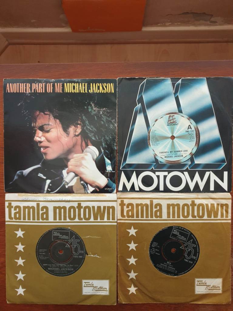 MICHAEL JACKSON 7 INCH SINGLES 