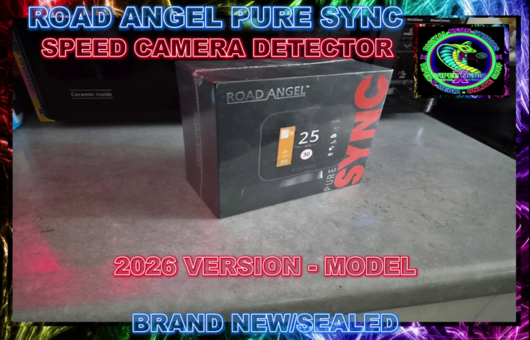 ROAD ANGEL PURE SYNC SPEED CAMERA DETECTOR - BRAND NEW/SEALED
