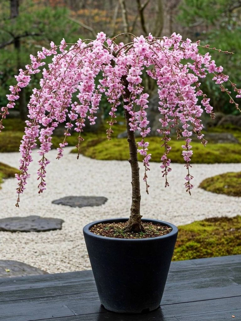 Kiku Shidare Weeping Japanese Cherry Trees x 5 
