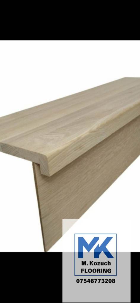 Solid Oak stairs cladding kit systems