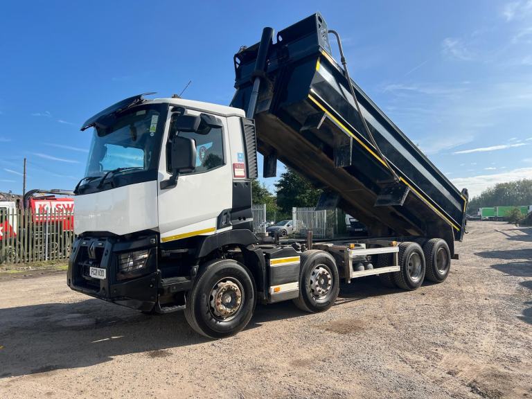Renault C (C) 430 8x4 STEEL BODIES TIPPER, CHOICE OF 2 , MAY 27 MOT