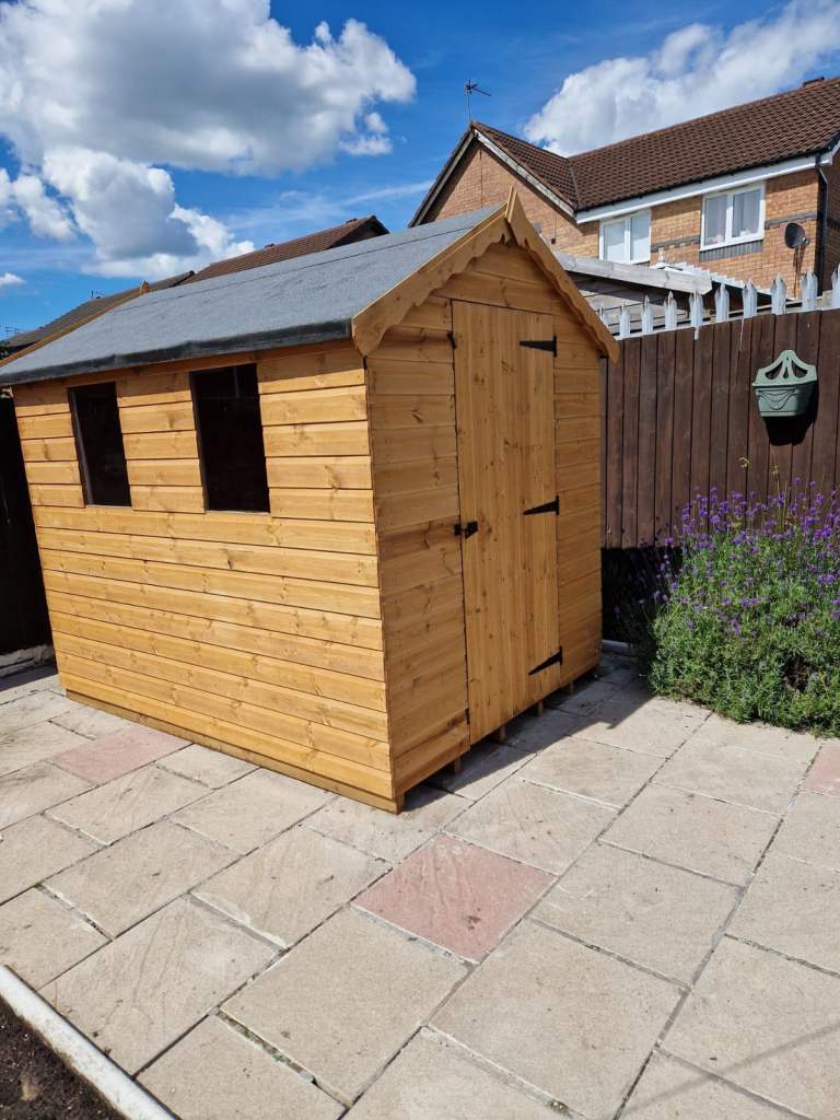 8 x 6 Shed