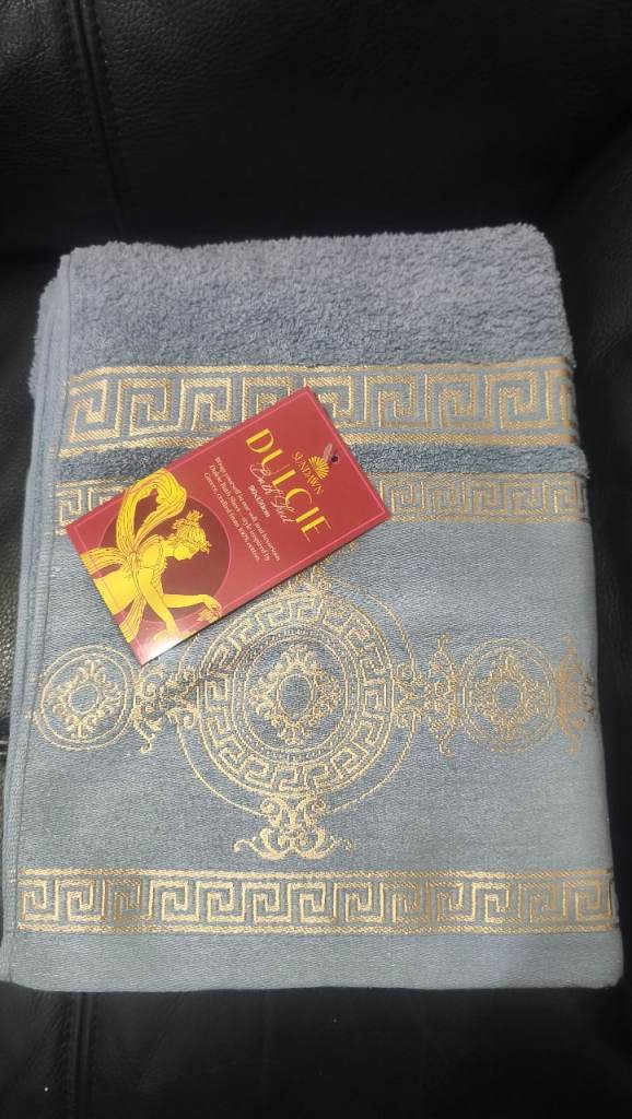 Greek design Jumbo XL bath sheet X1, Dulce Bath Sheet 