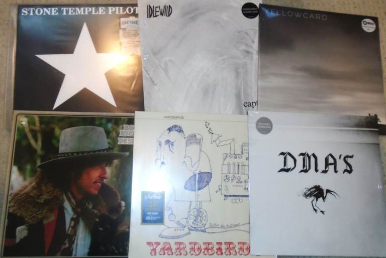 VINYL ALBUMS: MODERN REPRESSES: MOSTLY NEW ROCK/ INDIE POP. PRICES VARY